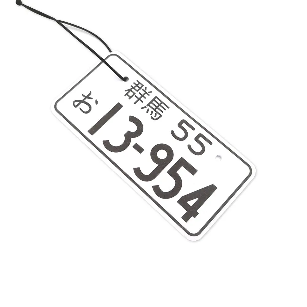Air Freshener License Plate 1