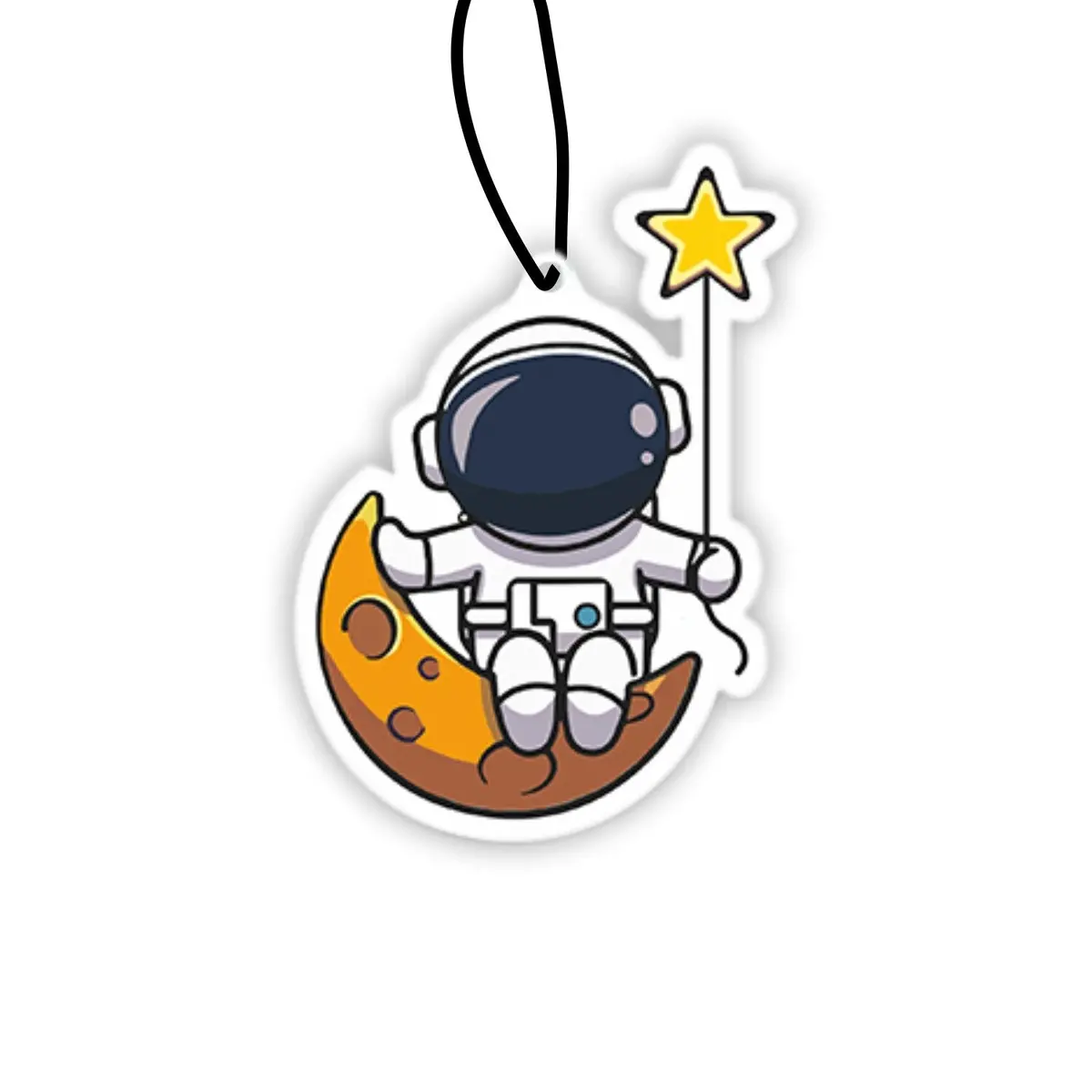 Cartoon Astronaut Car Freshener: Citrus Blast For Your Kei Truck 1
