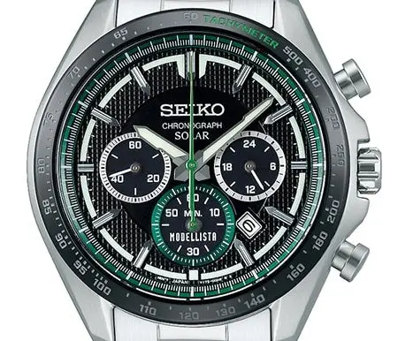 Seiko × Modellista Premium Solar Drive Premium Chronograph Watch 1