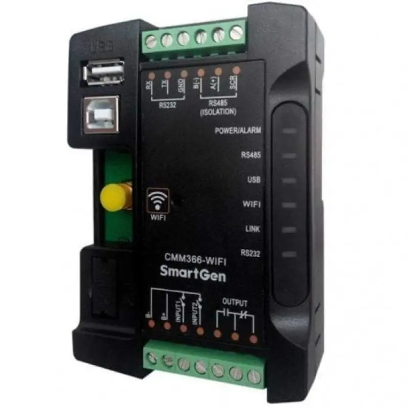 Smartgen Cmm366-Wifi Cloud Monitoring Modem With Wifi Connects Cloud Server 1