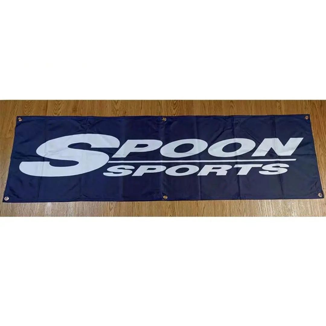 Flag Japan Spoon Sports Flag Car Banner 1
