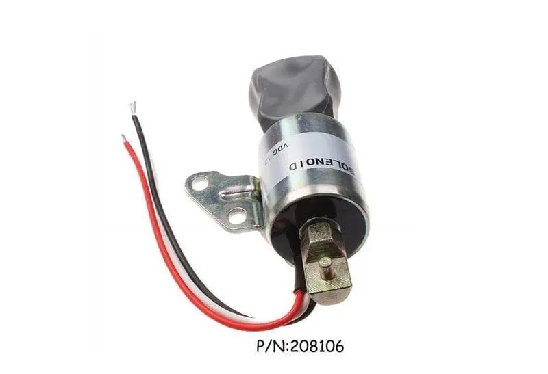 Stop Solenoid 208106 For Bobcat 250 D Nt 50 Trailblazer 302 301 D 1