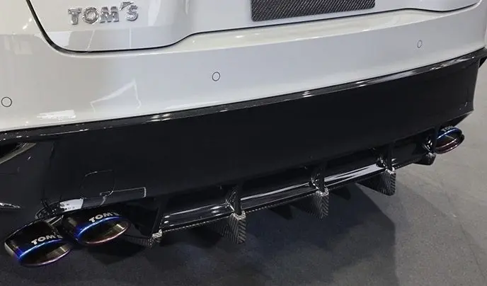 Tom's Japan 2022-2025 Lexus Is 500 F Sport Performance Carbon Rear Under Diffuser 1