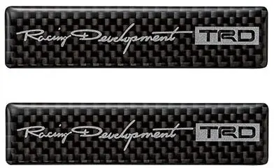 Trd Japan Carbon Badge Set (Set Of 2) Type-E 1