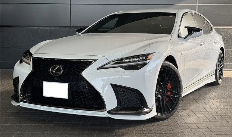Trd Japan 2021-2025 Lexus Ls 500/500H F-Sport Factory Painted Front Lip Spoiler Kit 1