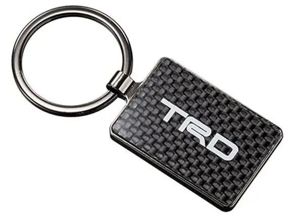 Trd Japan Carbon Metal Key Ring 1