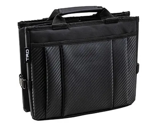 Trd Japan Carbon Pattern Foldable Trunk Organizer (8L) 1