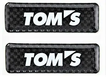 Tom's Japan Carbon Badge Set (Set Of 2) 1