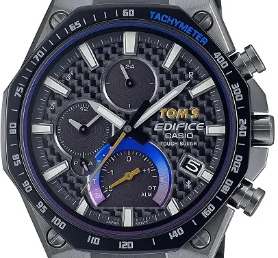 Tom’S Japan Limited Edition Casio Edifice Solar Drive Chronograph Watch 1