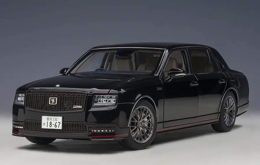 Toyota Century Grmn Sedan 1/18 Scale Diecast Model Car (Black) 1