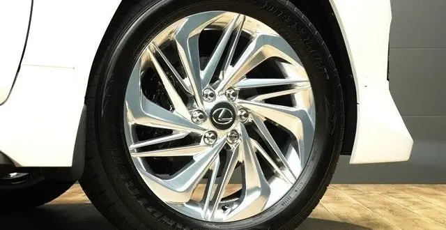 Genuine Lexus Japan 2022-2026 Lexus Lx 22Inch Silky Gloss Metal Silver Premium Forged Aluminum Wheel Set 1