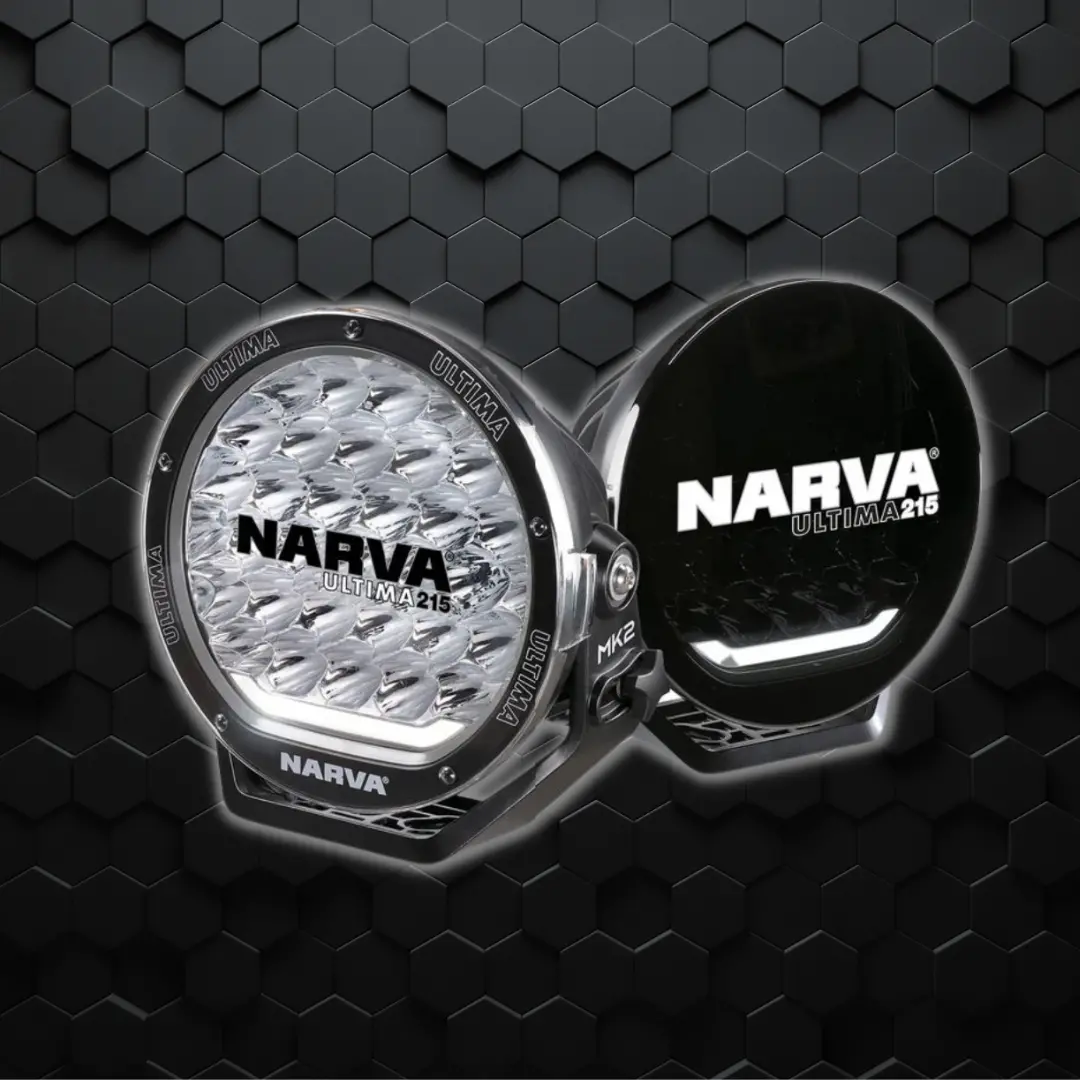 Narva Ultima 215 Mk2 | Led Driving Light Kit | Black 71742Bk 1