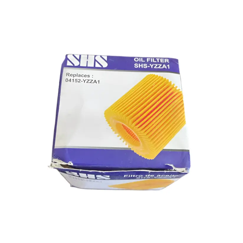 Pack Of 2 Oil Filter Element Compatible With Toyota 04152-Yzza1, Shs-Yzza1 1