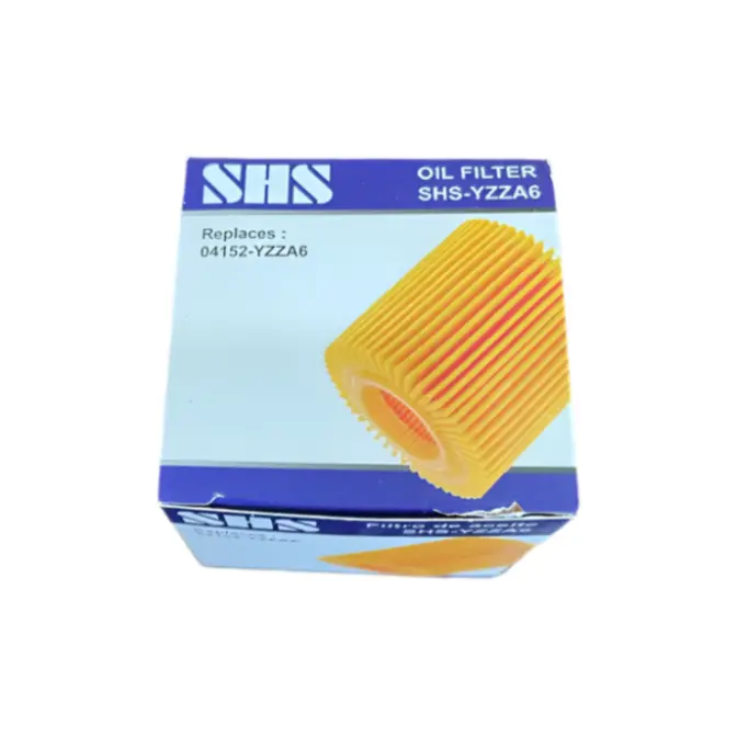 Oil Filter Element Compatible With Toyota 04152-Yzza6, Shs-Yzza6 1