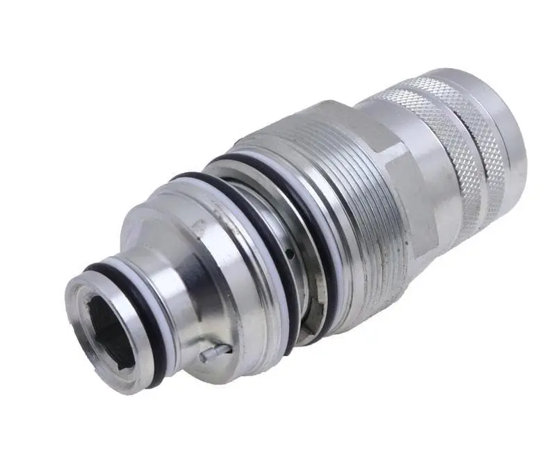 46Mm Hydraulic Quick Connect Coupler Set V0511-77140 Male V0511-77150 Female For Kubota Svl75 Svl75-2 Svl75-2C Svl75c 1