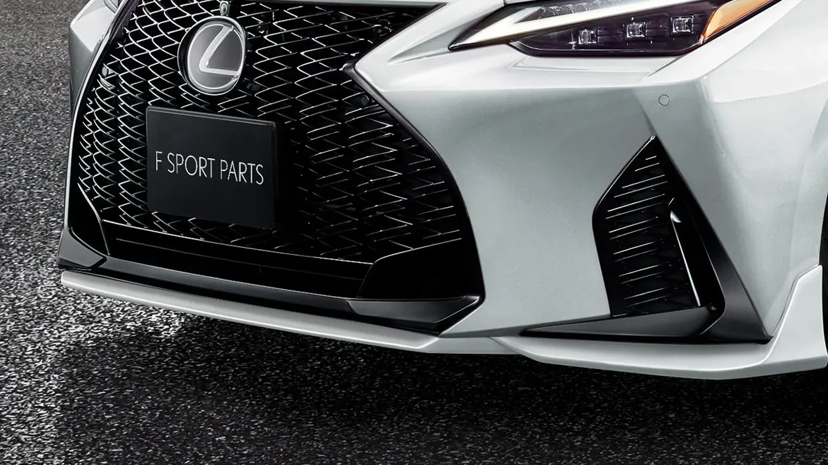 Trd Japan 2021-2025 Lexus Is F-Sport Factory Painted Front Spoiler Kit 1