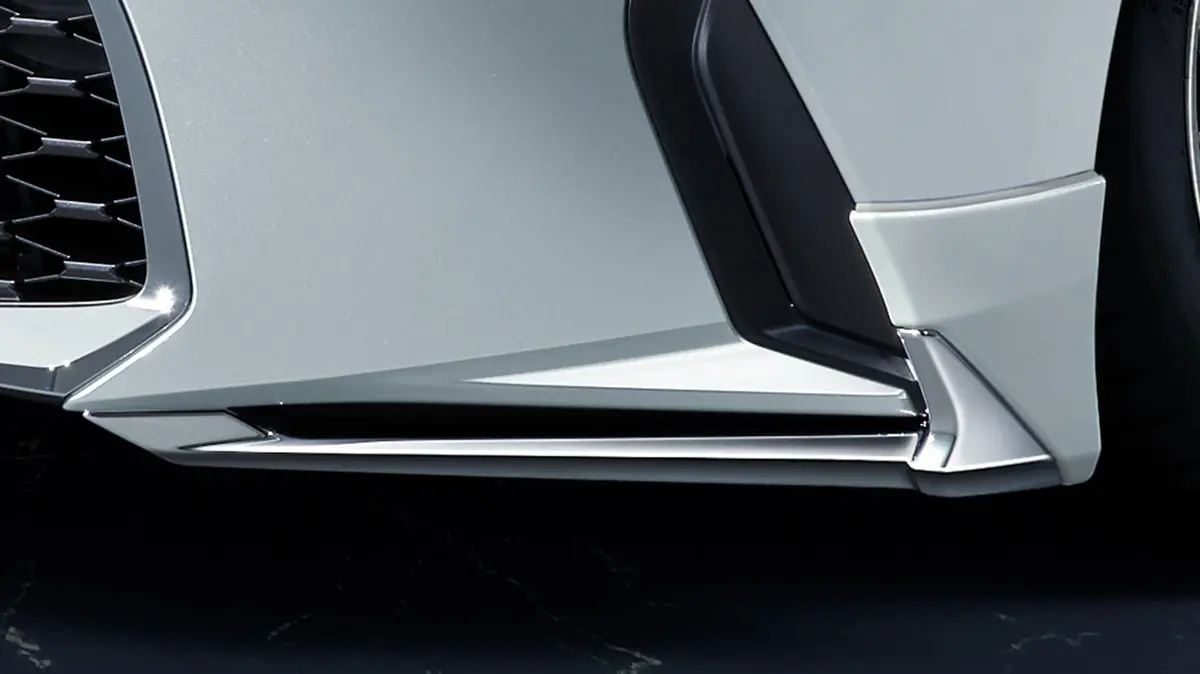 Genuine Lexus Japan 2021-2025 Is Factory Painted Front Spoiler Kit With Chrome Garnish 1
