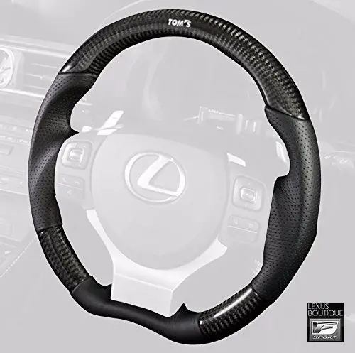 Tom's Japan 2011-2019 Ct Real Carbon Fiber And Gun Grip Racing Steering Wheel 2