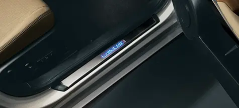 Genuine Lexus Japan 2017-2020 Is Illuminated Door Scuff Plate Set 5