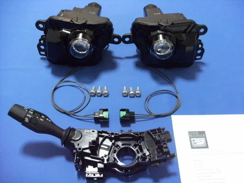 Genuine Lexus Japan 2014-2016 Is F-Sport Factory Pkg Led Fog Lamp Unit Set 6