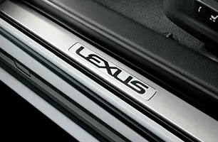 Genuine Lexus Japan 2017-2020 Is F-Sport Front Scuff Plate Set With Lexus Logo 1