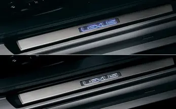 Genuine Lexus Japan 2014-2016 Is Illuminated Door Scuff Plate Set 1