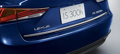 Genuine Lexus Japan 2017-2020 Is Chrome Rear Trunk Garnish 3