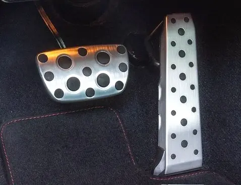 Genuine Lexus Japan 2014-2016 Is F-Sport Aluminium Pedal 2Pcs Kit 1