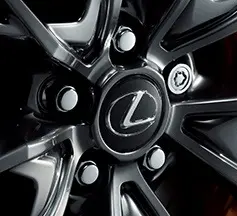 Genuine Lexus Japan 2015-2022 Rc Premium Wheel Locks Set (Silver) 4