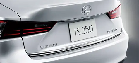 Genuine Lexus Japan 2014-2016 Is Chrome Rear Trunk Garnish 1