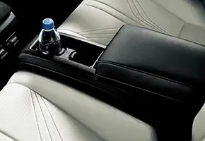 Genuine Lexus Japan 2015-2025 Rc Rear Seat Center Console Box With Bottle Holder 1