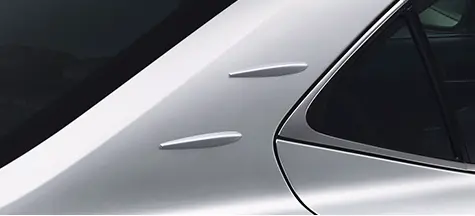 Genuine Lexus Japan 2014-2016 Is Factory Painted Rear Aero-Stabilizing Fin Set 4