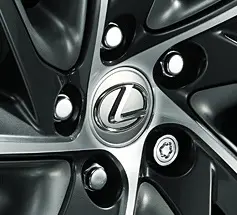 Genuine Lexus Japan 2016-2022 Rx Premium Wheel Lock Set (Chrome) 5