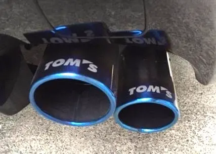 Tom's Japan 2015-2018 Lexus Rc-F Titanium Tail Exhaust System 2