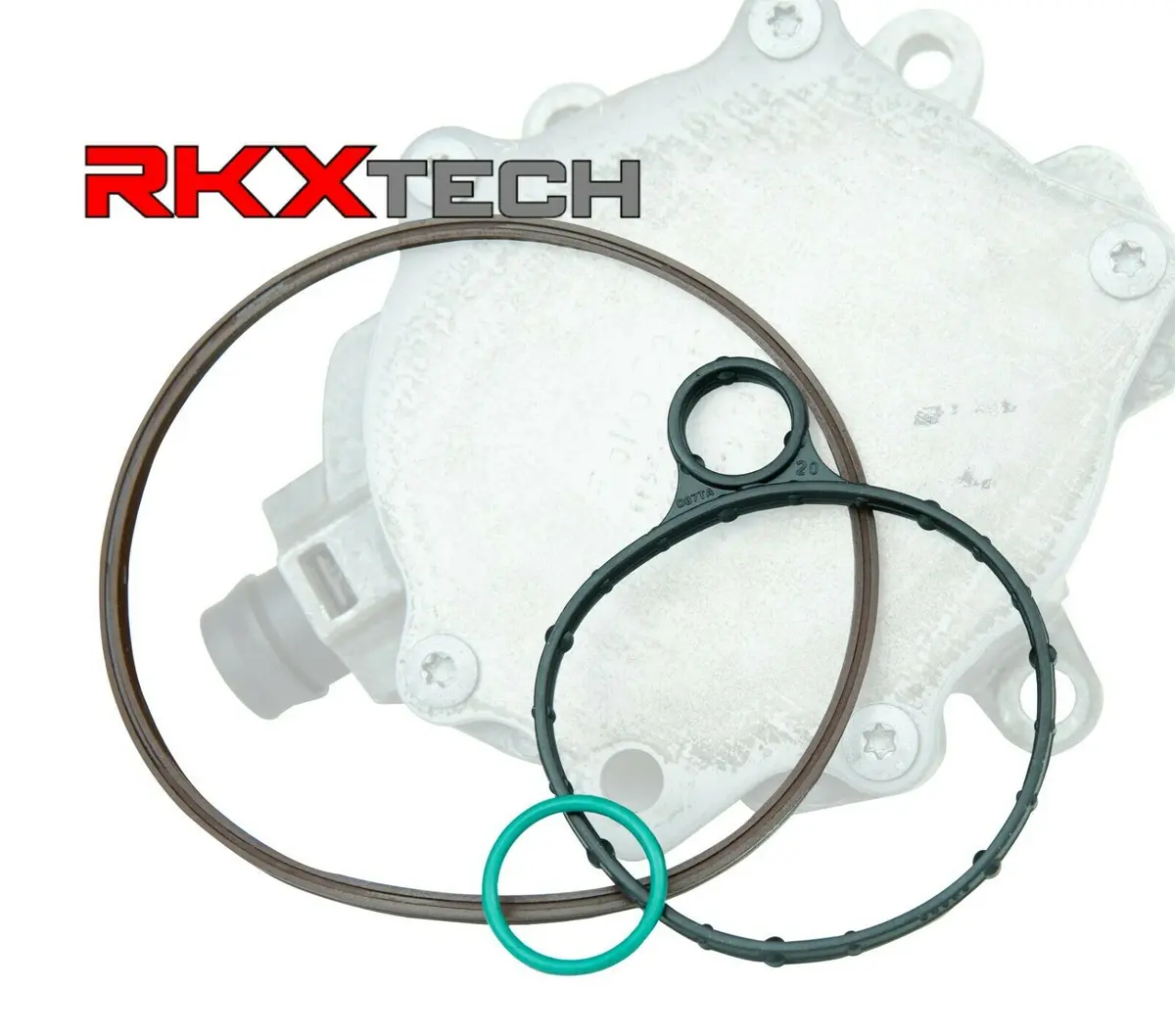 Rkx Vacuum Pump Rebuild Kit For Ford Land Rover Jaguar Ecoboost 2.0 2.3 2.5 1