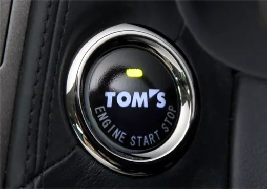 Tom's Japan 2015-2019 Lexus Rc/Rc-F Push Start Button 1