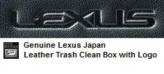 Genuine Lexus Japan 2015-2021 Nx Leather Trash Clean Box 3