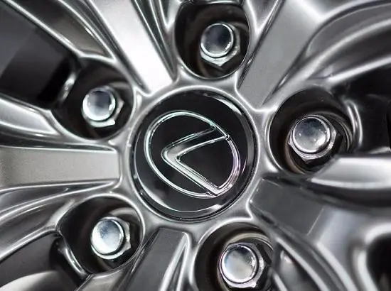 Genuine Lexus Japan 2011-2025 F-Sport Factory Pkg Wheel Center Caps (Set Of 4) 1