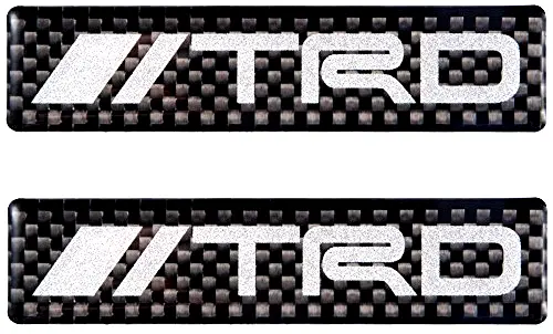 Trd Japan Carbon Badge Set (Set Of 2) Type-D 1