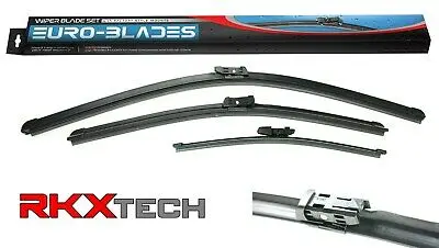 Euro-Blades Front + Rear Wiper Blade Set For Vw Atlas (26"+22"+11.5") 1