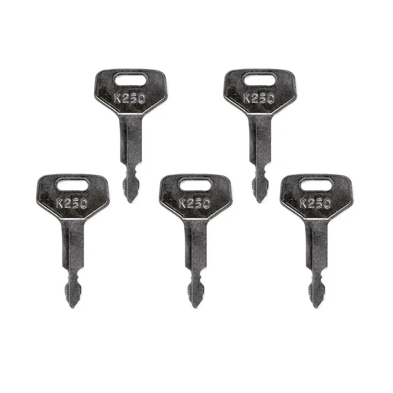 K250 Heavy Equipment Key Fit For Kobelco Case Kawasaki Kobelco Excavator 1