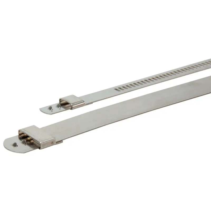 Dei Stainless Steel Positive-Locking Tie Wrap — 1/4-Inch Width × 20-Inch Length, Pack Of 10 1