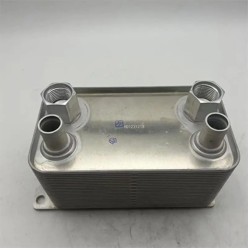 Oil Cooler At318085 For John Deere Engine 4045 Backhoe Loder 210K 310J 310Sj 310Tj 310Sjtc 325K 410J 315Sk 1