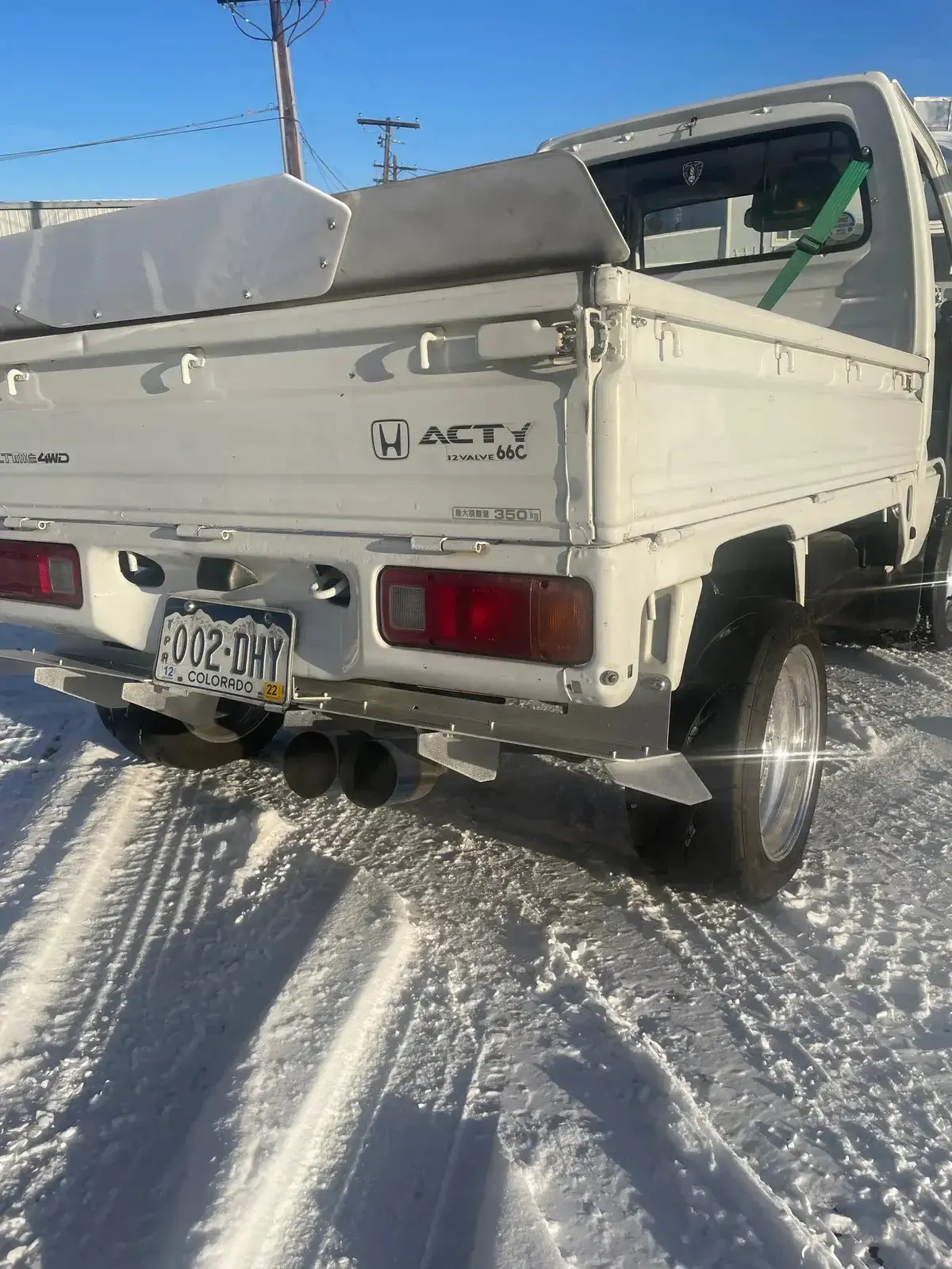Rear Diffuser - Honda Acty Truck - Ha3, Ha4 Models - 1990-1999 1