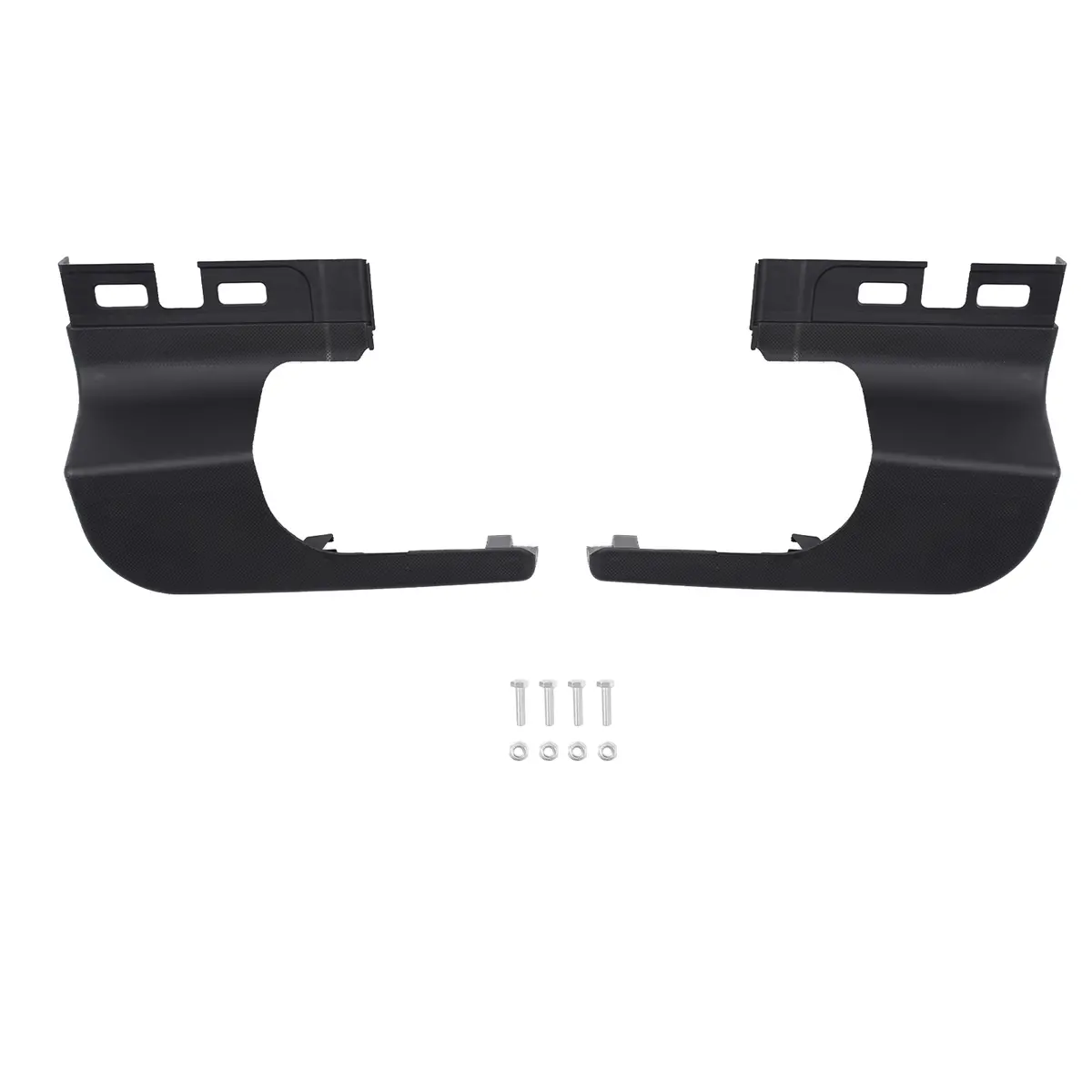 Air Lh+Rh Rear Bumper End Cap Step Pad Fit For Ford F250 F350 F450 2017-2022 1