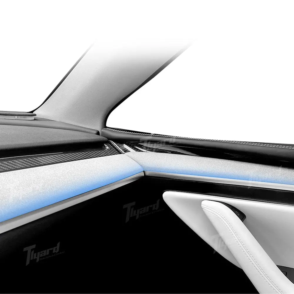 Tesla Model 3/Y Dashboard Tech Fabric 3-Piece Set 1