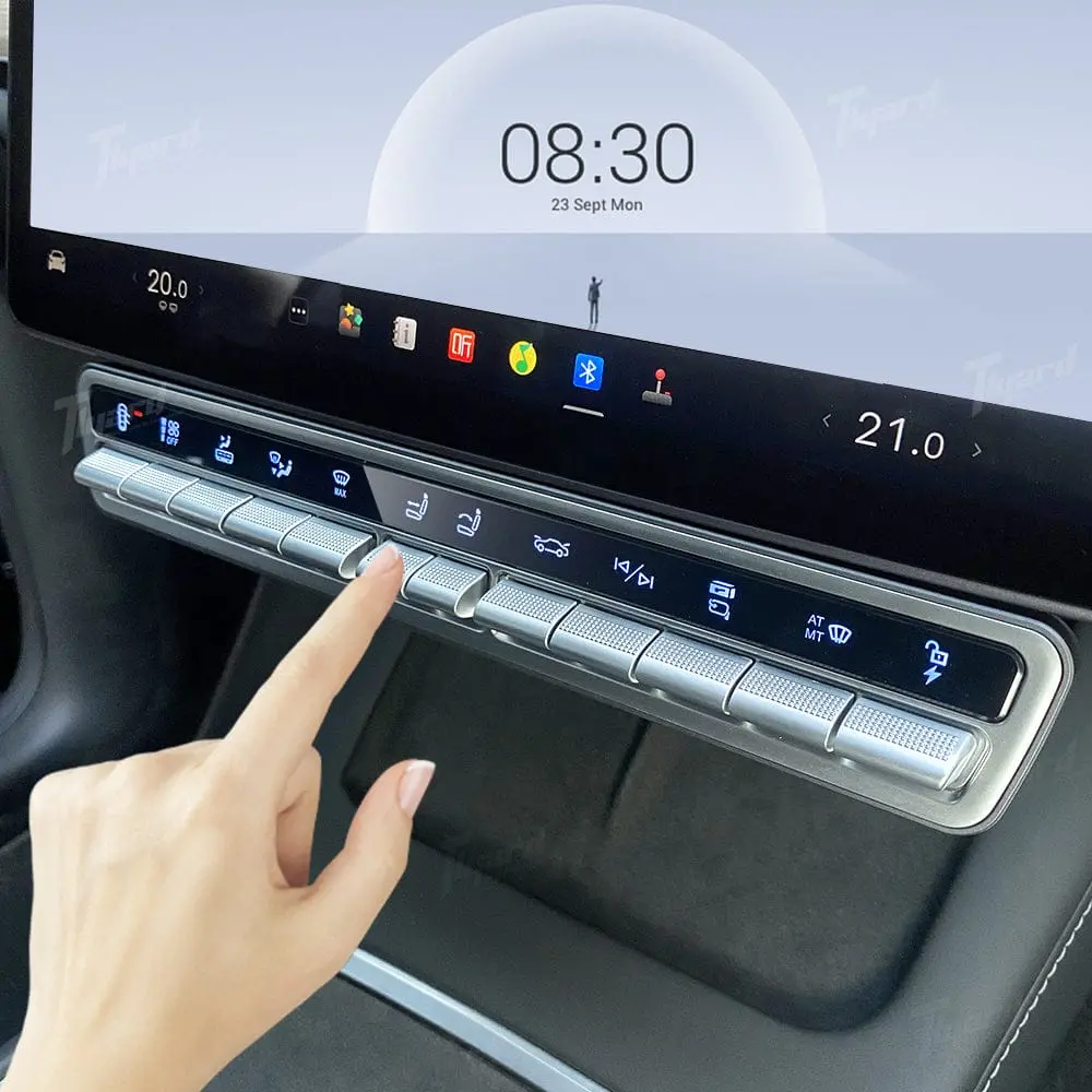 Center Console Physical Control Button Multi-Function For Tesla Model 3 & Y Highland 1
