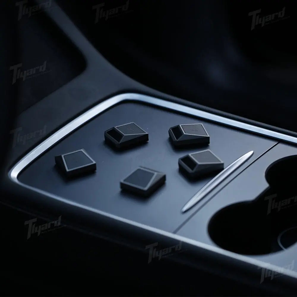 Model 3 & Y Customize Multi-Function Button With Cybertruck Planet Shape 1