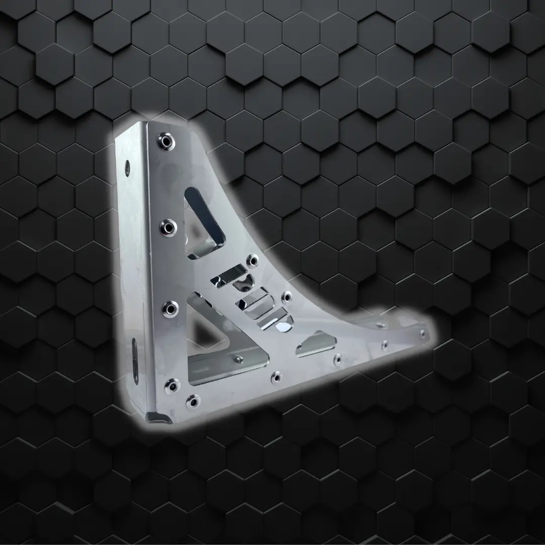 Awning Bracket  | Raw Stainless | 70 Series | 200 Series | Suits 180 & 270 Degree Awning 1