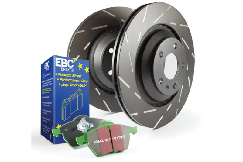 Stage 2 Performance Brake Kit: Greentuff Rotors For 2000 Model Year & Usr Rotors 1
